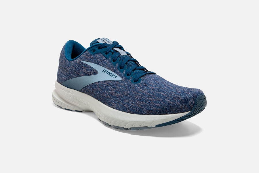 Brooks Launch 7 Road Running Shoes Mens - Blue - KPXEV-1079